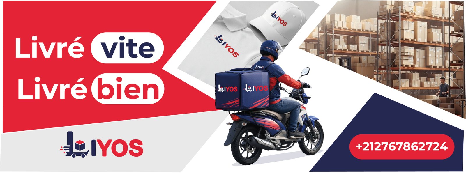 Liyos Express — Livré Vite, Livré Bien